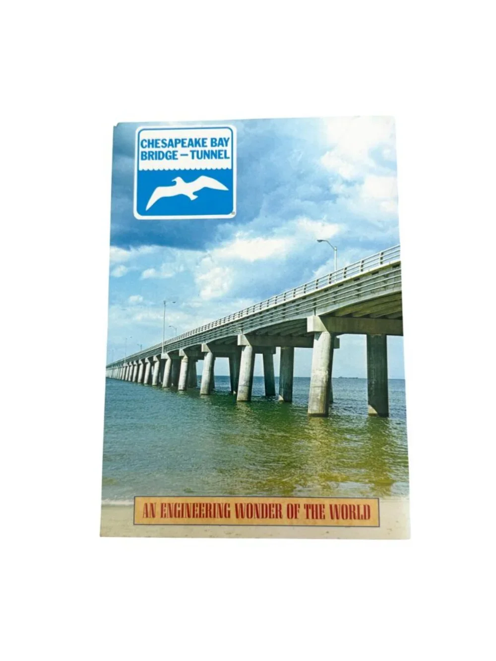 Chesapeake Bay Bridge Tunnel Brochure Americas Coastal Gateway VTG Collectible